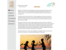 Tablet Screenshot of childcarekauai.com